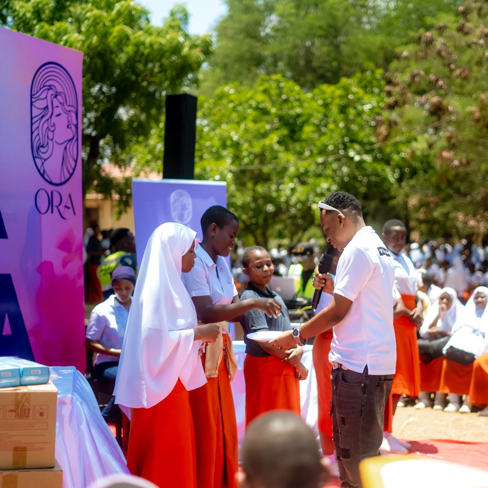 ORA outreach in Tanzania